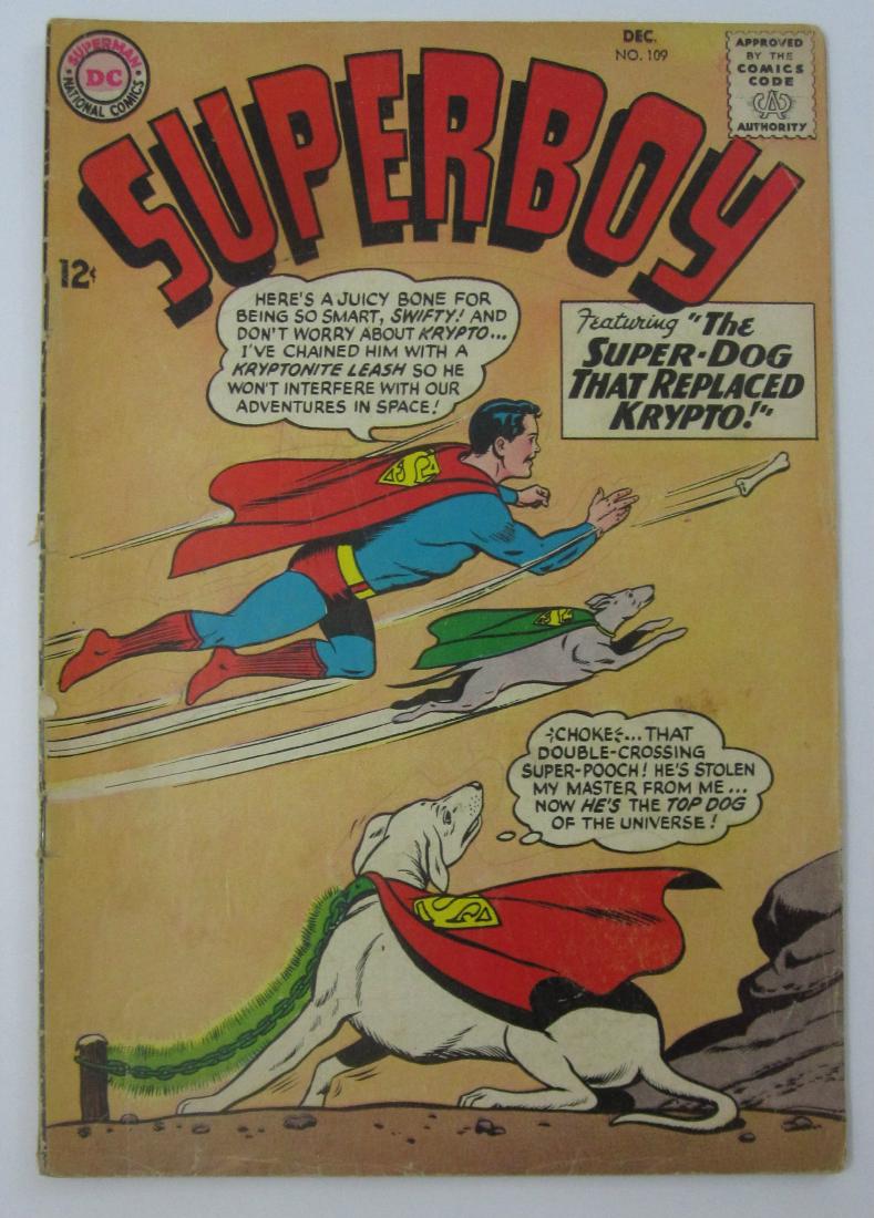 Superboy (5) Silver Age comics #109,115,140,145 & 146 (1 of 10)