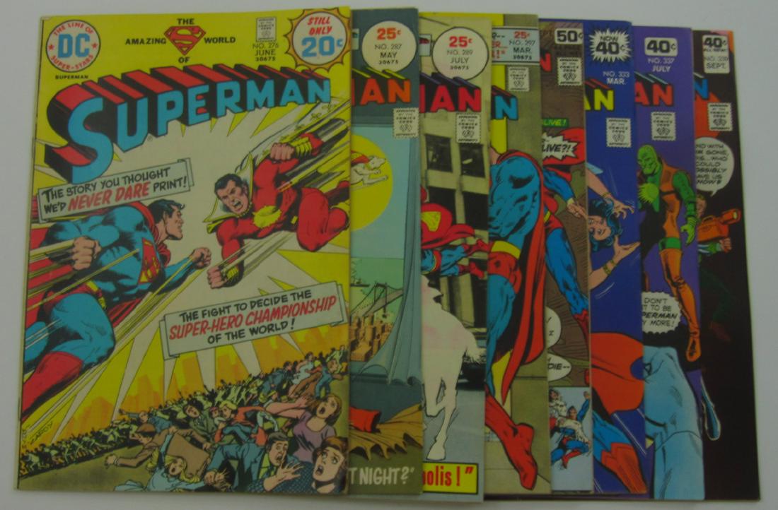 Superman (20) Bronze Age comic books (1 of 4)