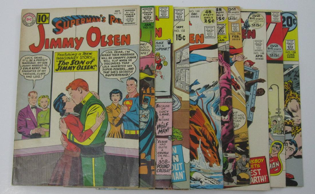 Superman's Pal Jimmy Olsen 10 Silver/Bronze Age comics (1 of 6)