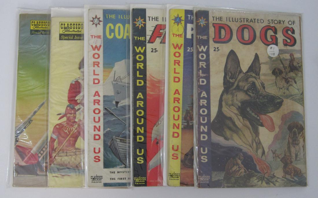 The World Around Us/Classic Illustrated (6) comics (1 of 4)