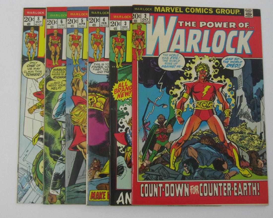 Warlock Comic Books #2-6, 8 (Marvel) (1 of 7)