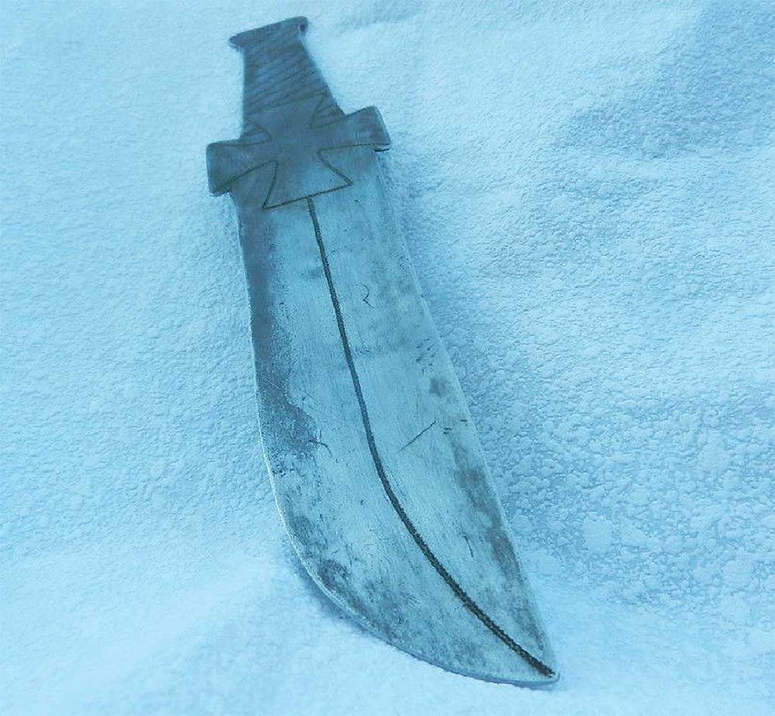 German WW2 Large Knife Letter Opener, Iron Cross (1 of 15)