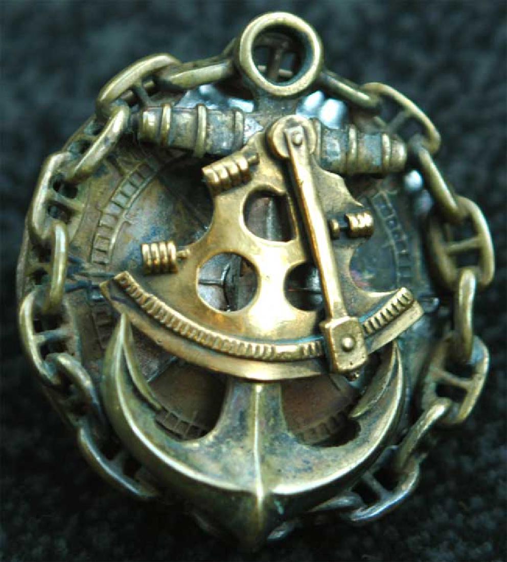 Russian Imperial Badge Officers Navigators Class, 1913 (1 of 5)