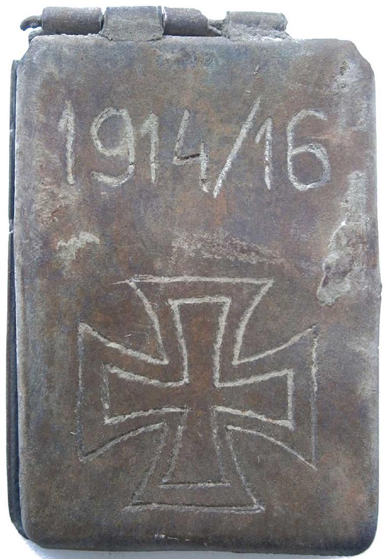 Original Rare German WW1 Dog Tag, 1914 - 1916 (1 of 10)
