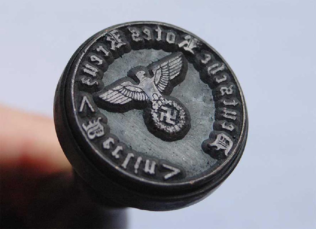 German WW2 Stamp Red Cross Rotes Kreus for Documents (1 of 6)