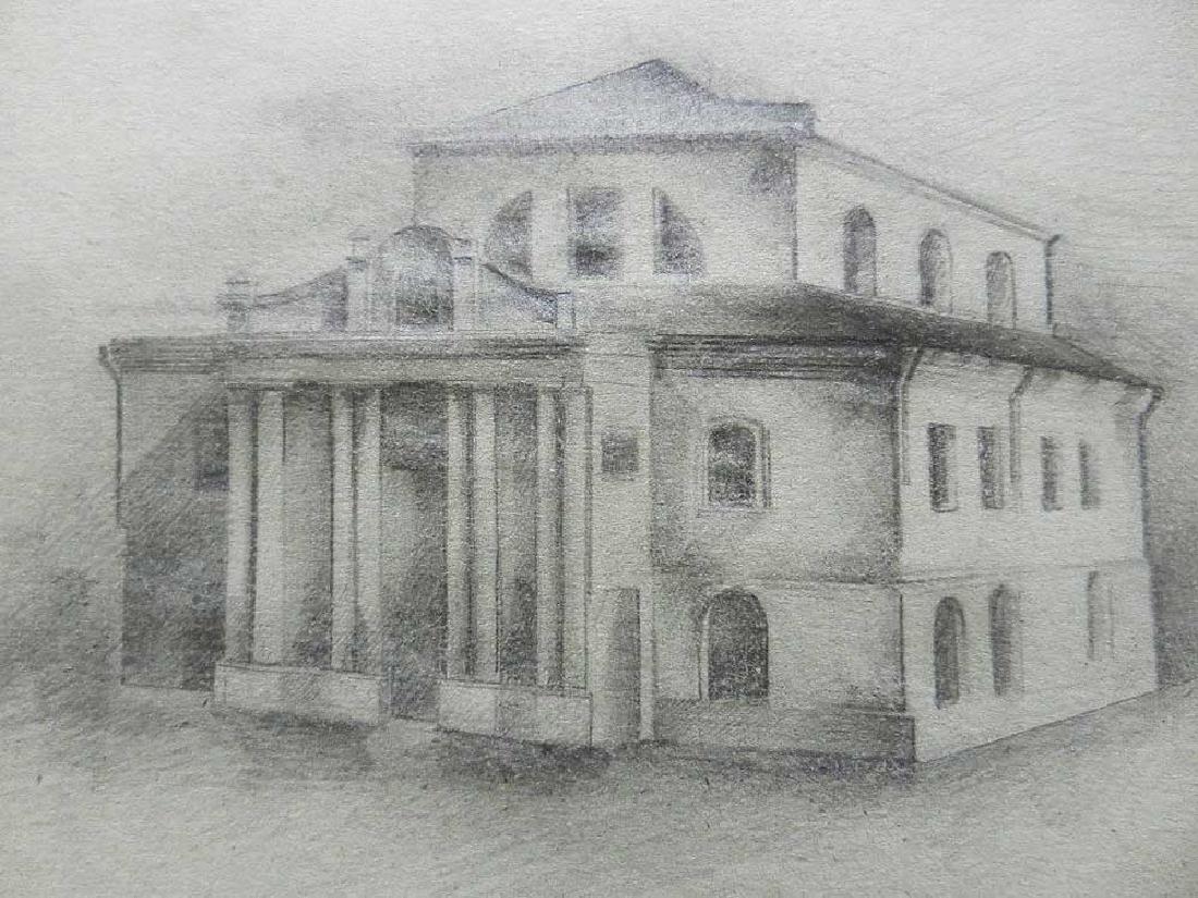 Original Jewish WW1 Picture Synagoga, Uman Ukraine (1 of 10)