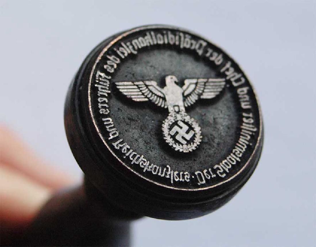 German WW2 Stamp President Kanzlei for Documents (1 of 6)