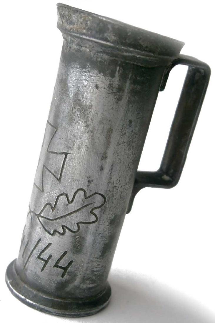 Original German WW2 Wineglass w. Iron Cross & OAK (1 of 10)