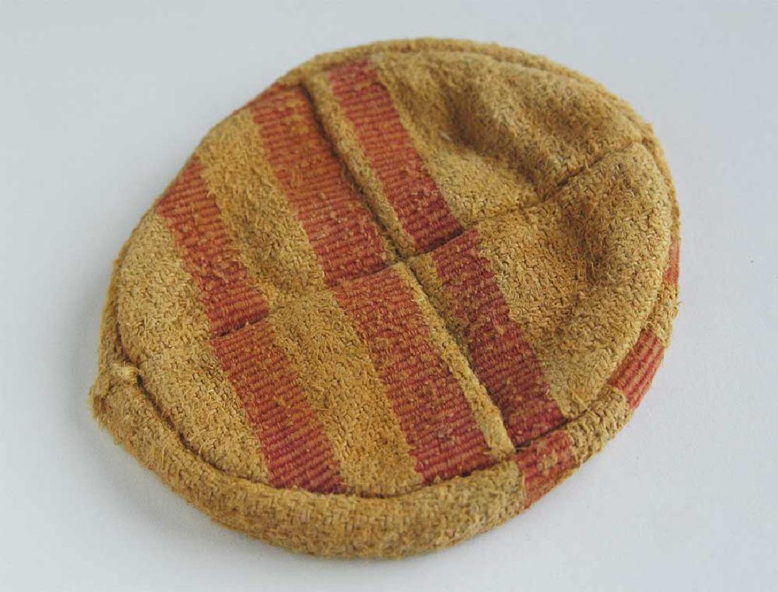 Jewish WW2 Kippah w. Prisoners Number fr. BUCHENWALD (1 of 10)