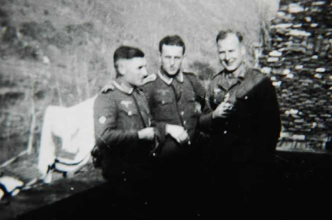 Photo of German Volunteer Soldier from ROA, 1945: For your consideration is the rare WWII photo of German volunteer soldier from ROA. For your convenience we will ship your items for a reasonable price. Combined shipping is available. PayPal payment