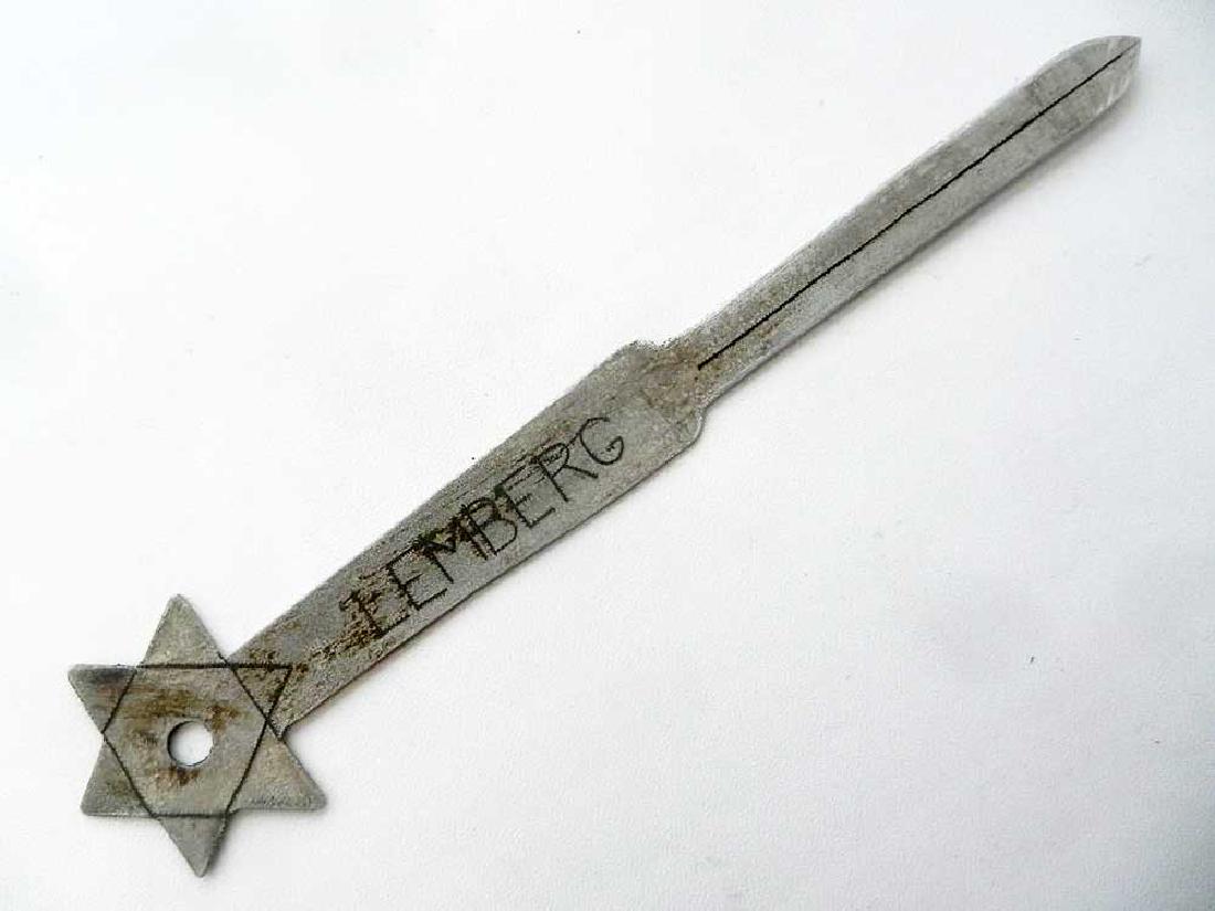 Jewish WW2 Knife for Envelopes w. Star of David (1 of 10)