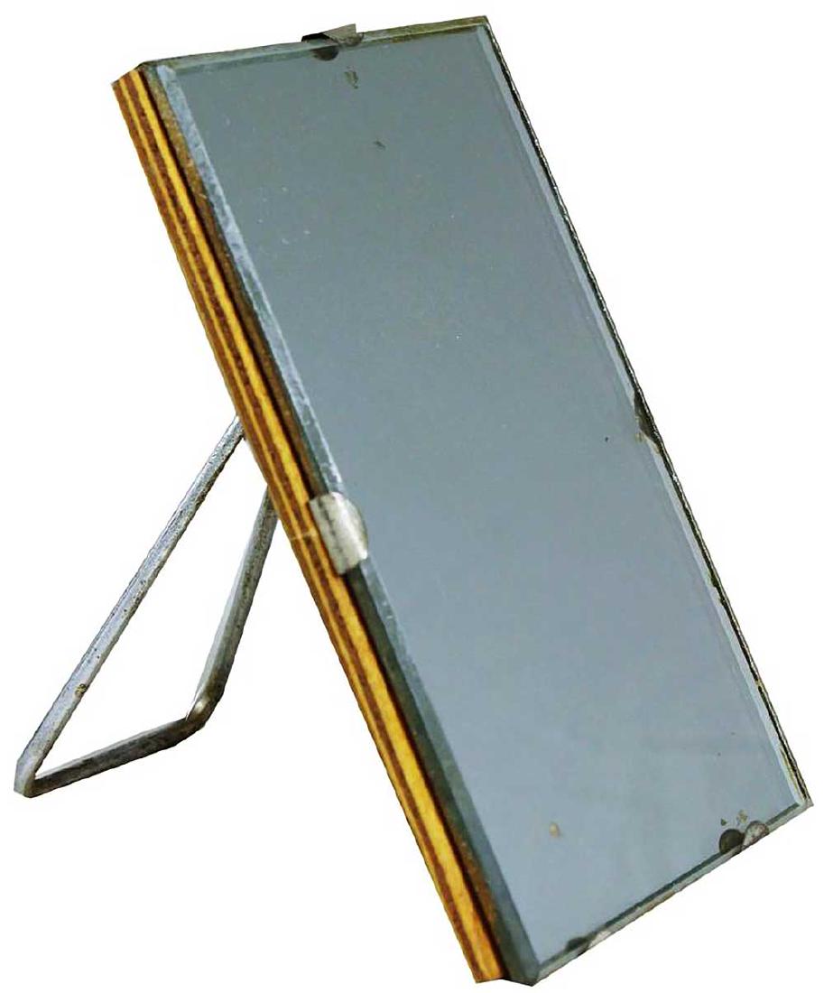 German WW2 Mirror KZ DACHAU LAZARETT, 1943 (1 of 7)