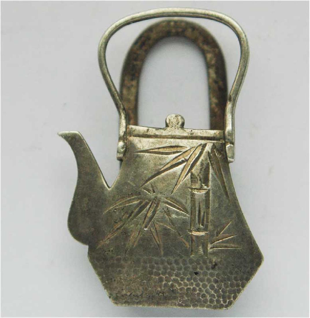 Silver Holder for Napkins from France, 1943 (1 of 8)