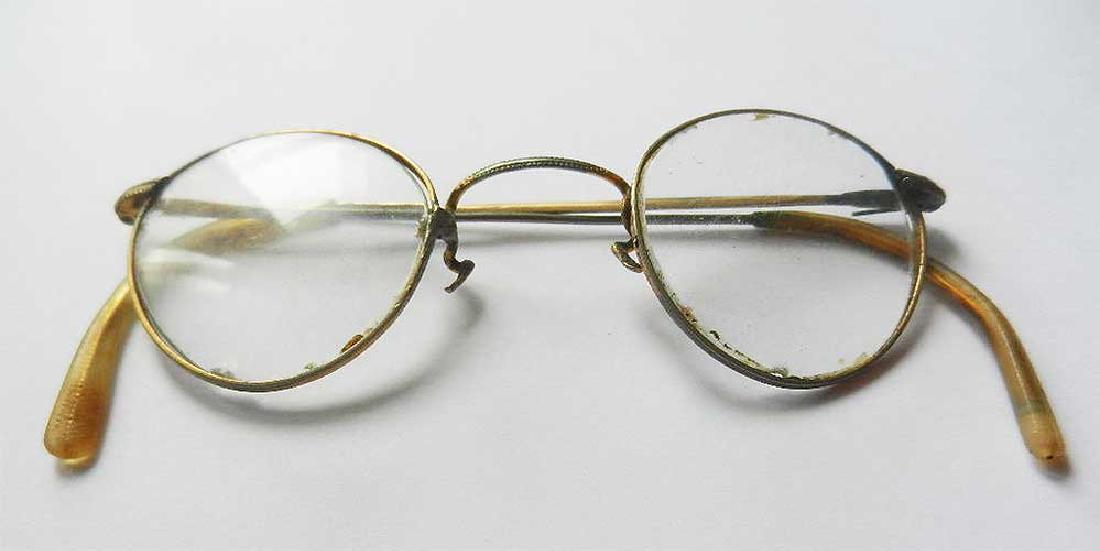 Original Jewish WW2 Glasses fr. Litzmannstadt 1941: For your consideration here is the Original Rare Jewish WW2 Nice Glasses from Litzmannstadt in Poland. The glasses is working properly and looks like a modern style. From real old collection! Selling 