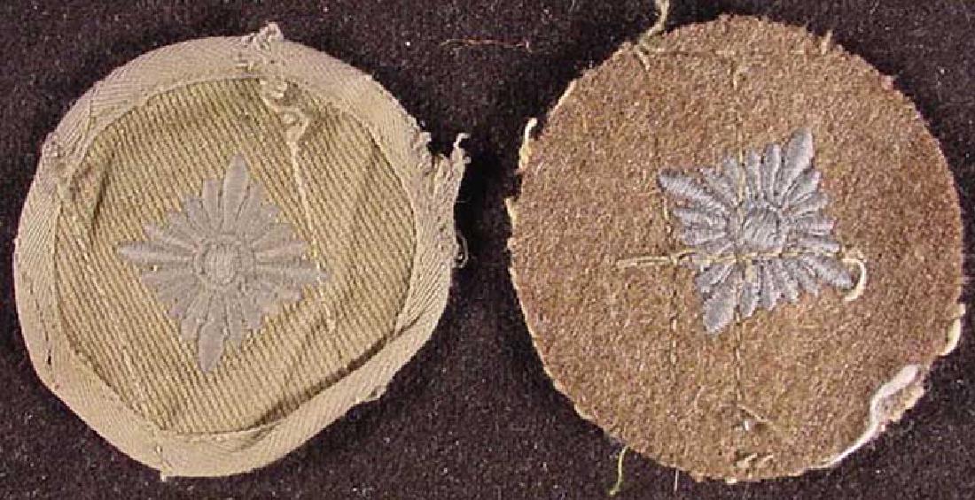 German WW2 Sleeve Rank Pip, Africa Corpus Badge (1 of 4)