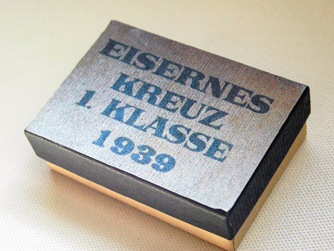 German WW2 LDO Box Etui for Iron Cross 1st Class (1 of 12)