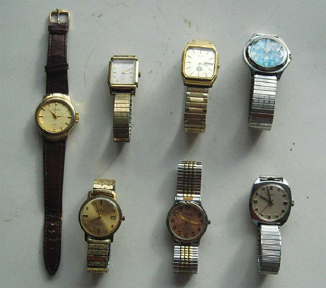 Watches - Geneva, Citron, Hamilton, Sears fr. SWISS: Large lot of costume watches and jewelry, including Geneva, Citron, Hamilton, Sears from SWISS, and more. Total: 7 watches. For your convenience we will ship your item for a reasonable price - shippin