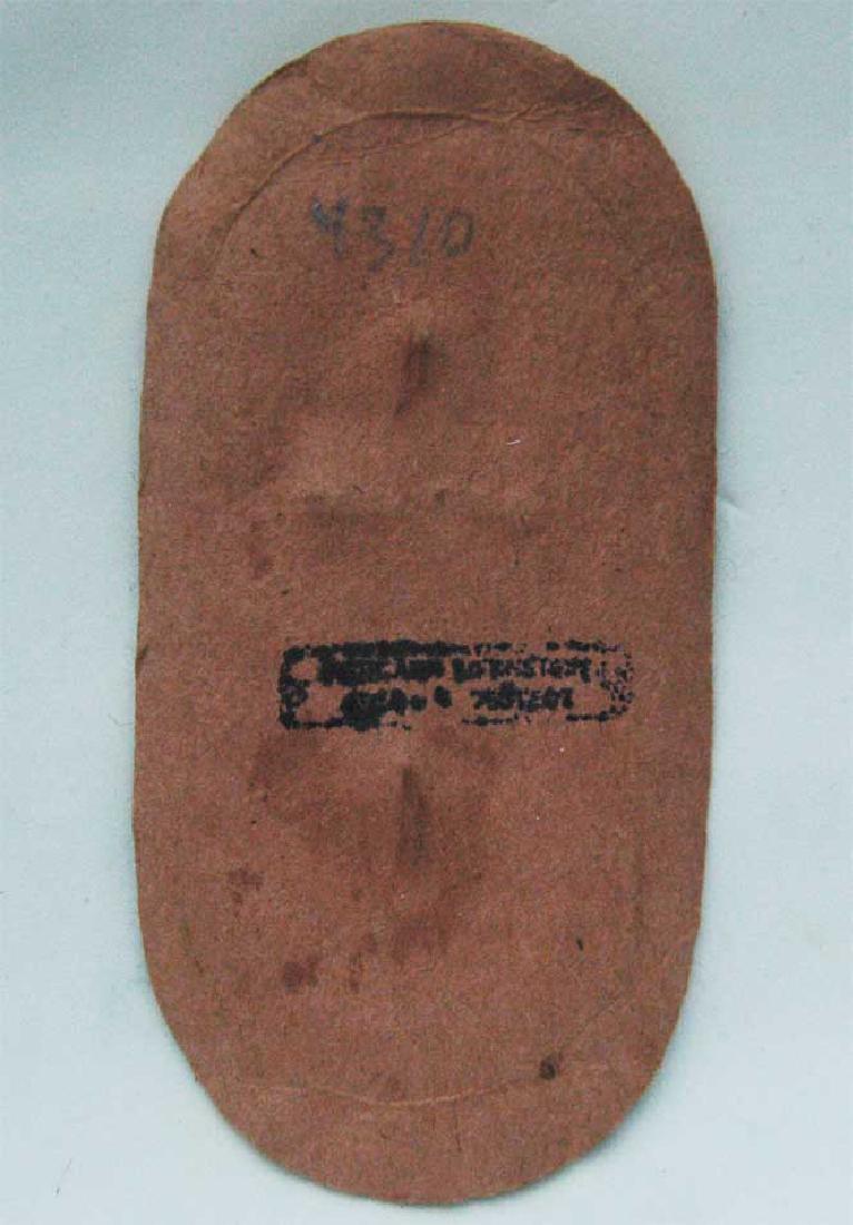 German WW2 Narvik SHIELD Back Paper, 1940, Stamped (1 of 5)