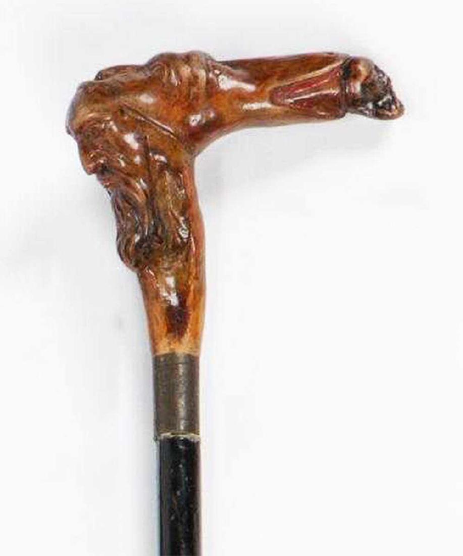Anti-Semitic Walking Cane, Late 19th/Early 20th (1 of 10)
