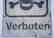 Original German WW2 Sign EINGANG VERBOTEN - 6