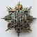 Russian Imperial Badge Military District+Owners PHOTO