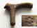 Jewish WW2 Handle Stick w. Star of David, LITZMANNSTADT