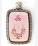 SILVER ENAMEL PERFUME FLASK, FABERGE STYLE