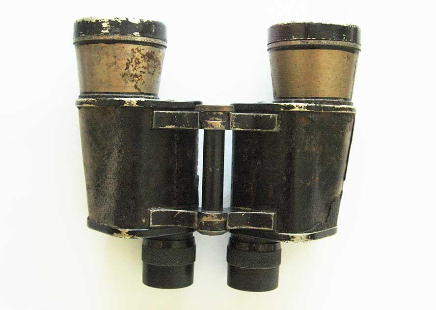 JAPANESE WW2 NAVY BINOCULARS ASIA KOGAKU (1 of 10)