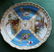 MEISSEN - ANTIQUE CABINET PLATE HAND PAINTED, c. 1890 - 3