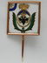 RUSSIAN IMPERIAL BADGE REGIMENTAL FLAG in REAL GOLD - 2