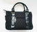 GUCCI BOSTON HANDBAG CANVAS LEATHER BLACK - 12
