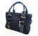 GUCCI BOSTON HANDBAG CANVAS LEATHER BLACK - 2