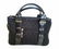 GUCCI BOSTON HANDBAG CANVAS LEATHER BLACK - 6