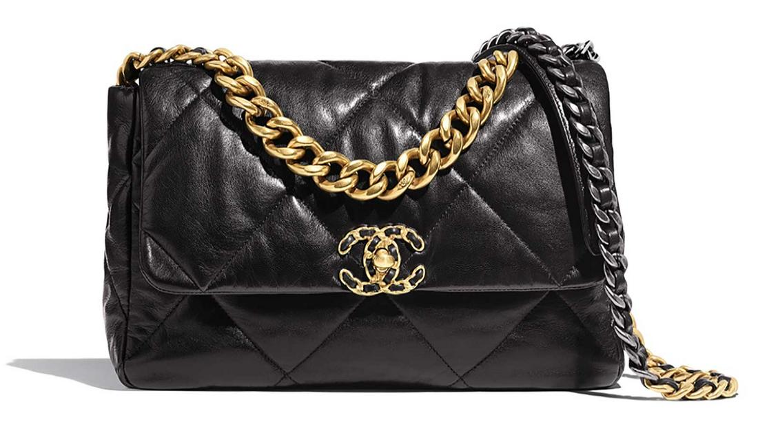 CHANEL 19 FLAP BAG BLACK (1 of 13)