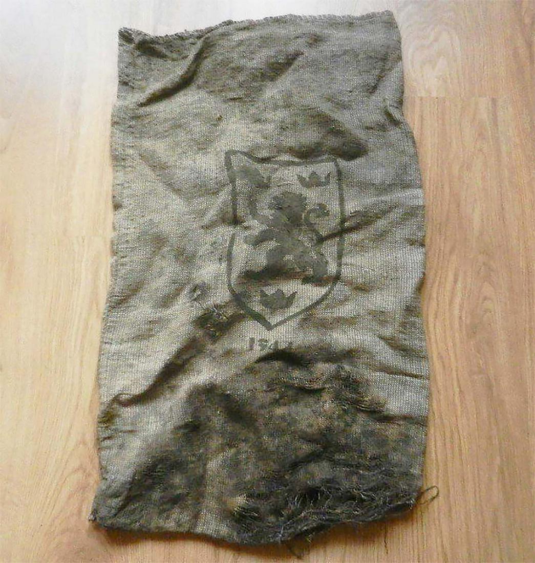 GERMAN-UKRAINIAN WW2 BAG, 14th WAFFEN SS, 1944: GERMAN - UKRAINIAN WW2 BAG, 14th WAFFEN SS, 1944 The bag is very large and has emblem of 14th Waffen SS Grenadier Division 1st Galician and stamp of year - 1944 - see the images. Any items related to 