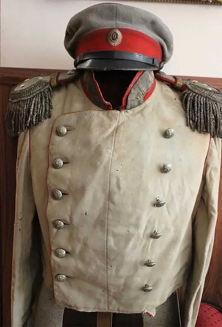RUSSIAN-TURKISH MILITARY UNIFORM, w. HAT, 1877 (1 of 12)