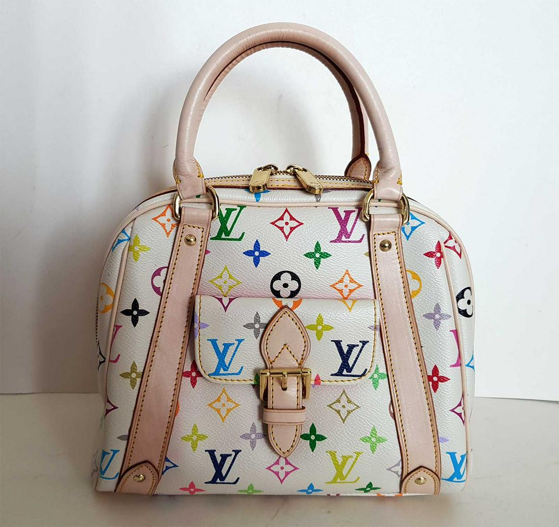 Louis Vuitton White Priscilla Bag Sv0012