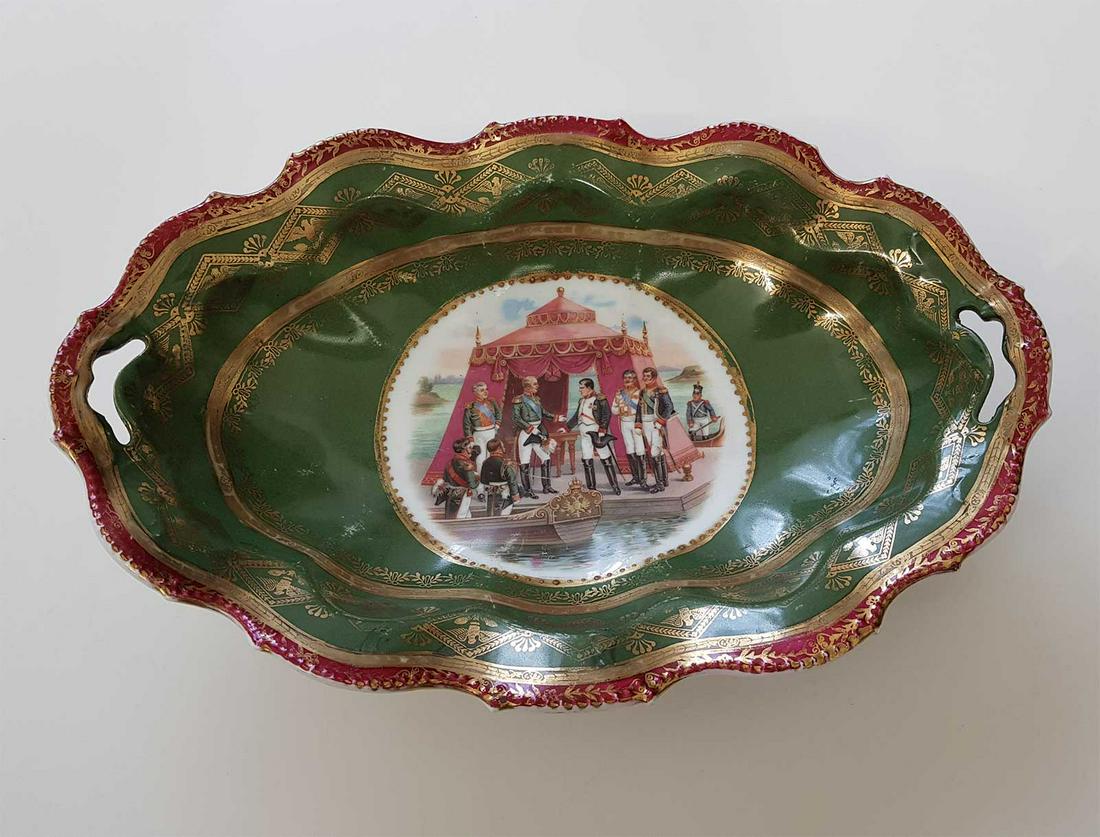 GARDNER - RUSSIAN PORCELAIN BOWL, NAPOLEON (1 of 16)
