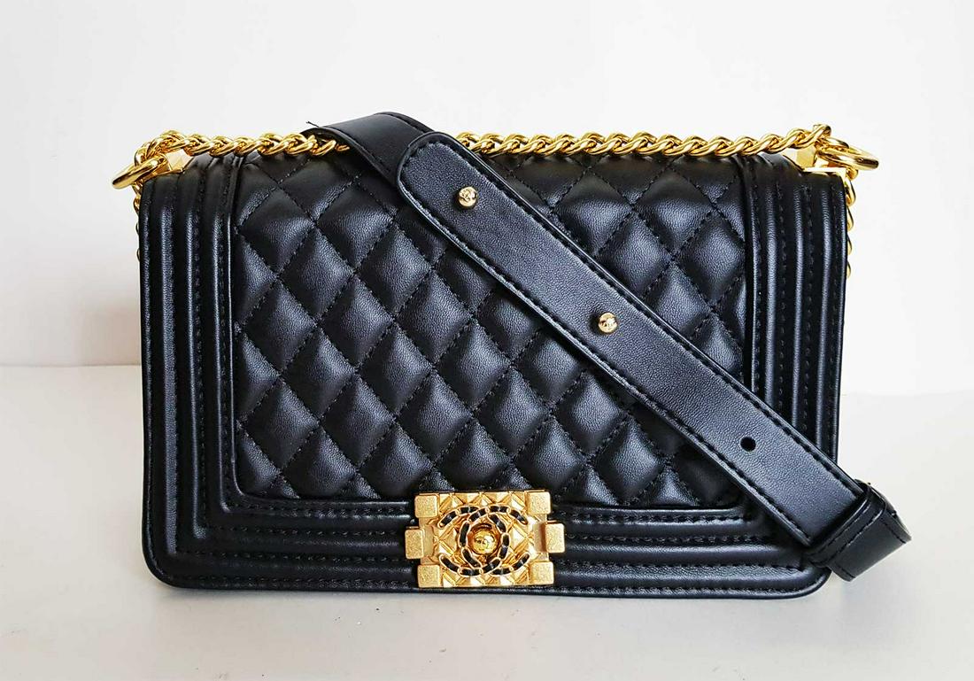 CHANEL BOY LEATHER HANDBAG (1 of 19)