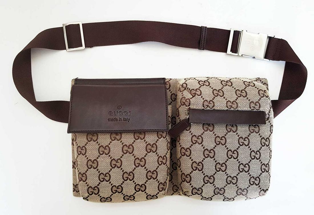GUCCI GG CANVAS FANNY PACK BELT BAG (1 of 17)