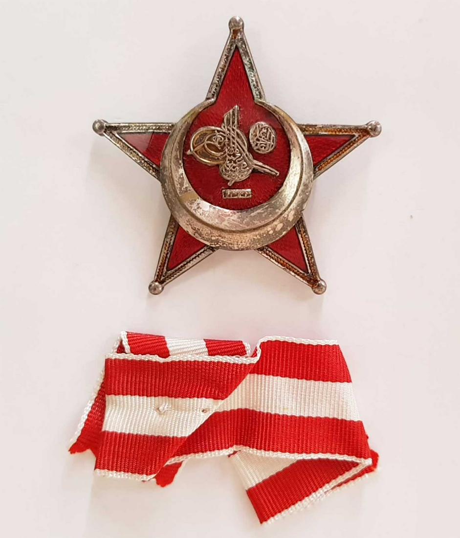 GERMAN - OTTOMAN WW1 GALLIPOLI STAR, MEDAL (1 of 11)