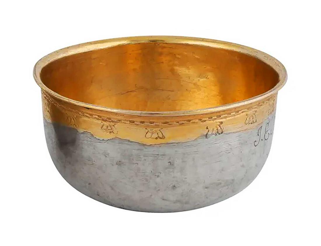 SWEDISH SILVER TUMBLER, STOCKHOLM, 1708 Apr 02, 2023 V.N