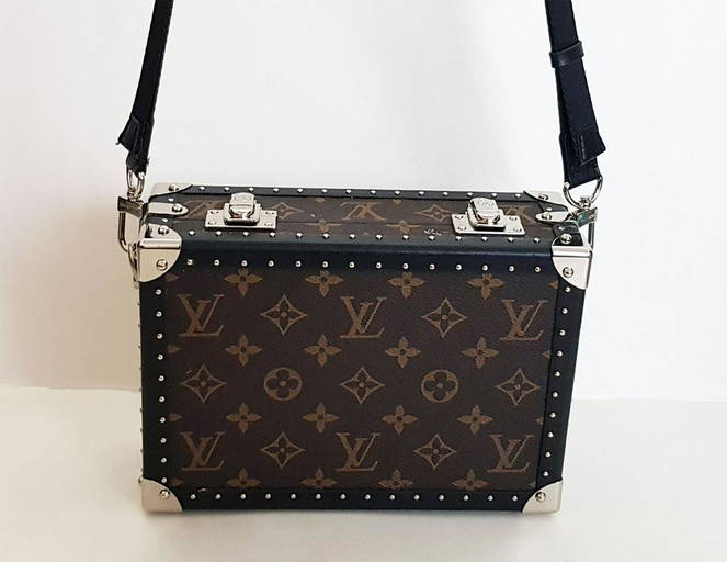 Louis Vuitton Clutch Box Bag Monogram Canvas