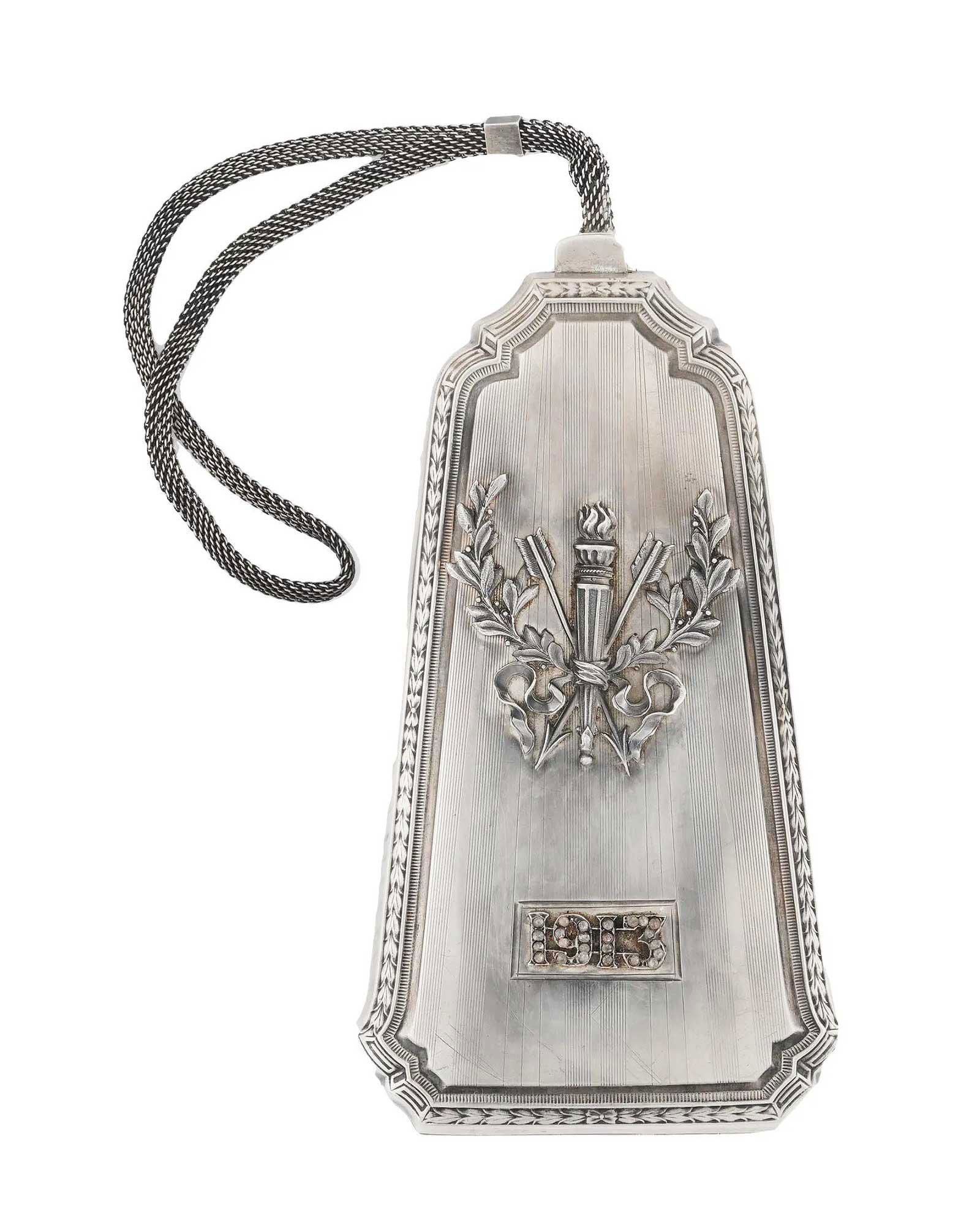 FABERGE - SILVER and DIAMONDS LADIES PURSE (1 of 14)