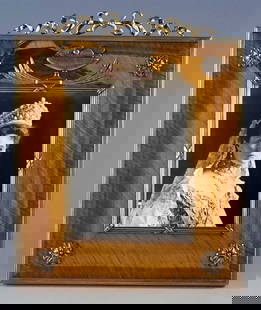 FABERGE - TIGER EYE PICTURE FRAME, SOTHEBY's: FABERGE - ANTIQUE RUSSIAN SILVER TIGER EYE PICTURE FRAME from SOTHEBY's An exceptionally rare FABERGE Russian silver-mounted tiger-eye stone picture frame with its original leather back. HALLMARKS: Ha