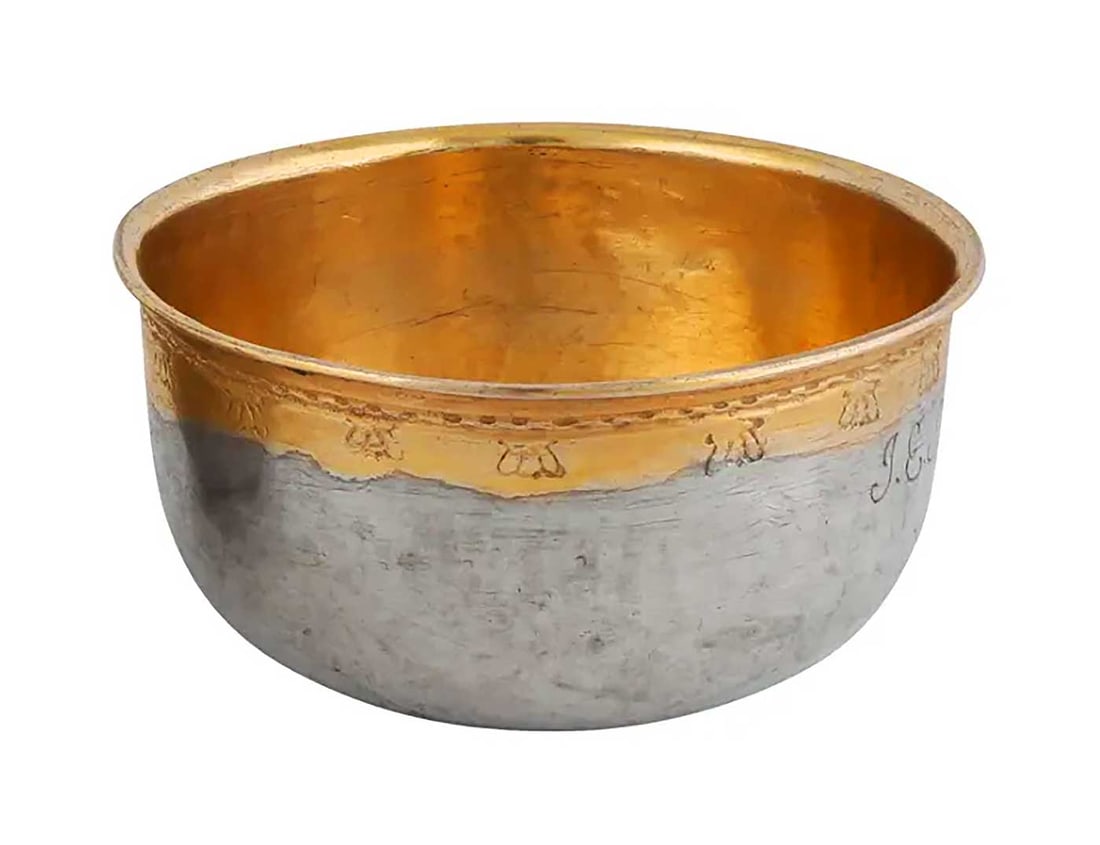 SWEDISH SILVER TUMBLER, STOCKHOLM, 1708 (1 of 12)