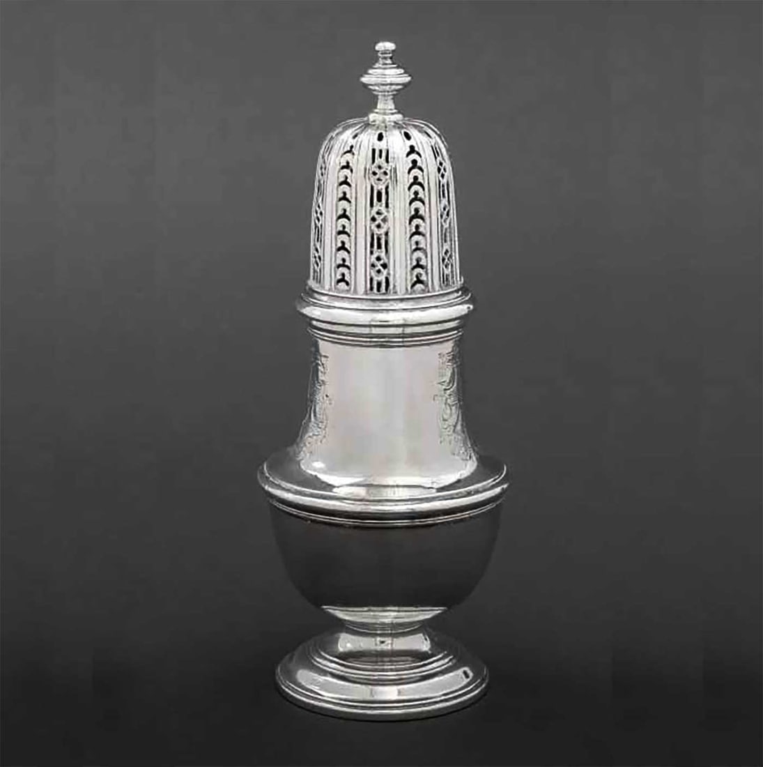 SOTHEBY's - SILVER SUGAR CASTER, GEORGE III, 1783 (1 of 14)