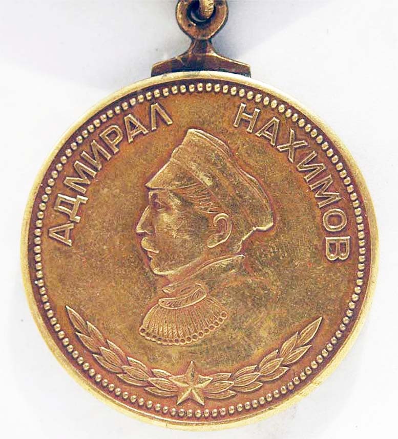 RUSSIAN WWII SOVIET NAKHIMOV MEDAL, 1940-1944 (1 of 17)