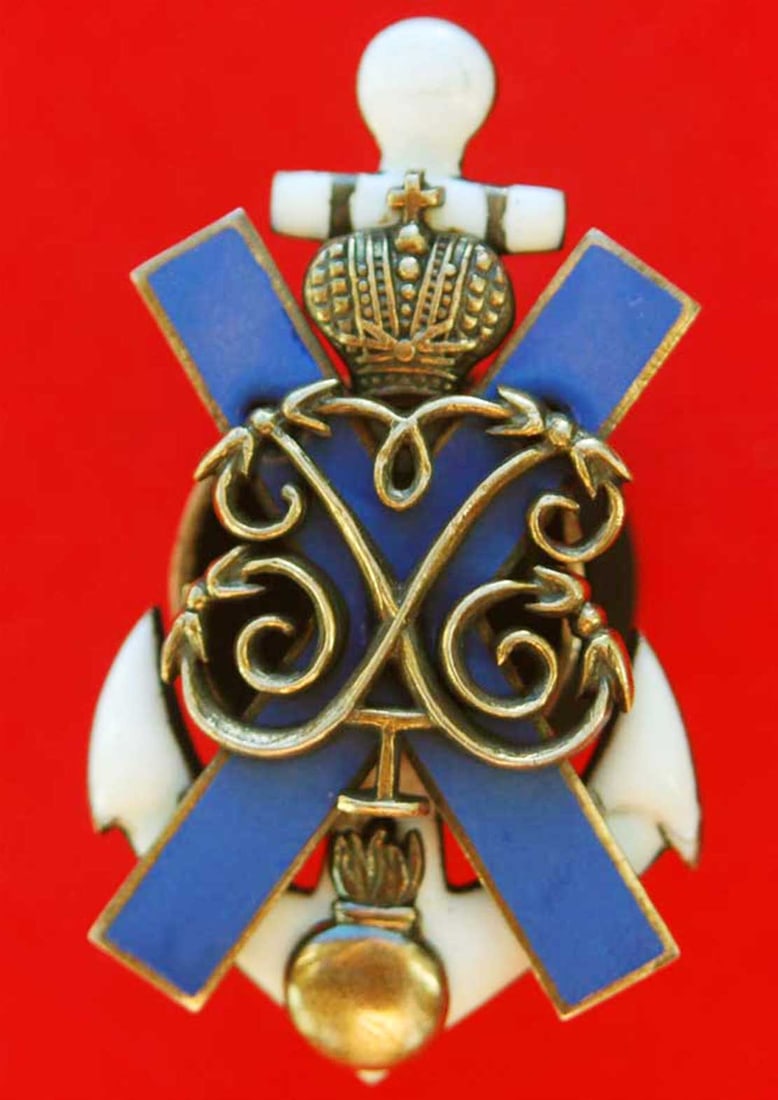 RUSSIAN IMPERIAL BADGE KEXHOLMSKY REGIMENT, 1910 (1 of 10)