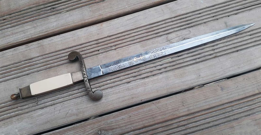 RUSSIAN IMPERIAL NAVY OFFICER's DIRK, DAGGER (1 of 16)
